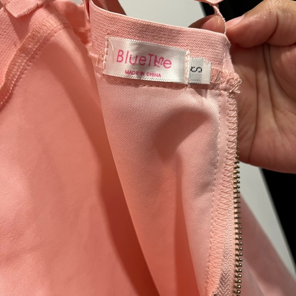 Women’s A Line Suspender Skirt Dress Princess Peach Costume Cosplay Size S - Picture 8 of 8